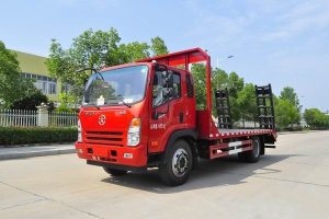 這款國(guó)六挖機(jī)平板運(yùn)輸車(chē)很火，關(guān)注沒(méi)？